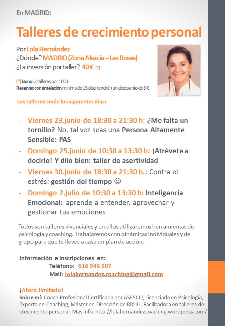 Folleto talleres MAD