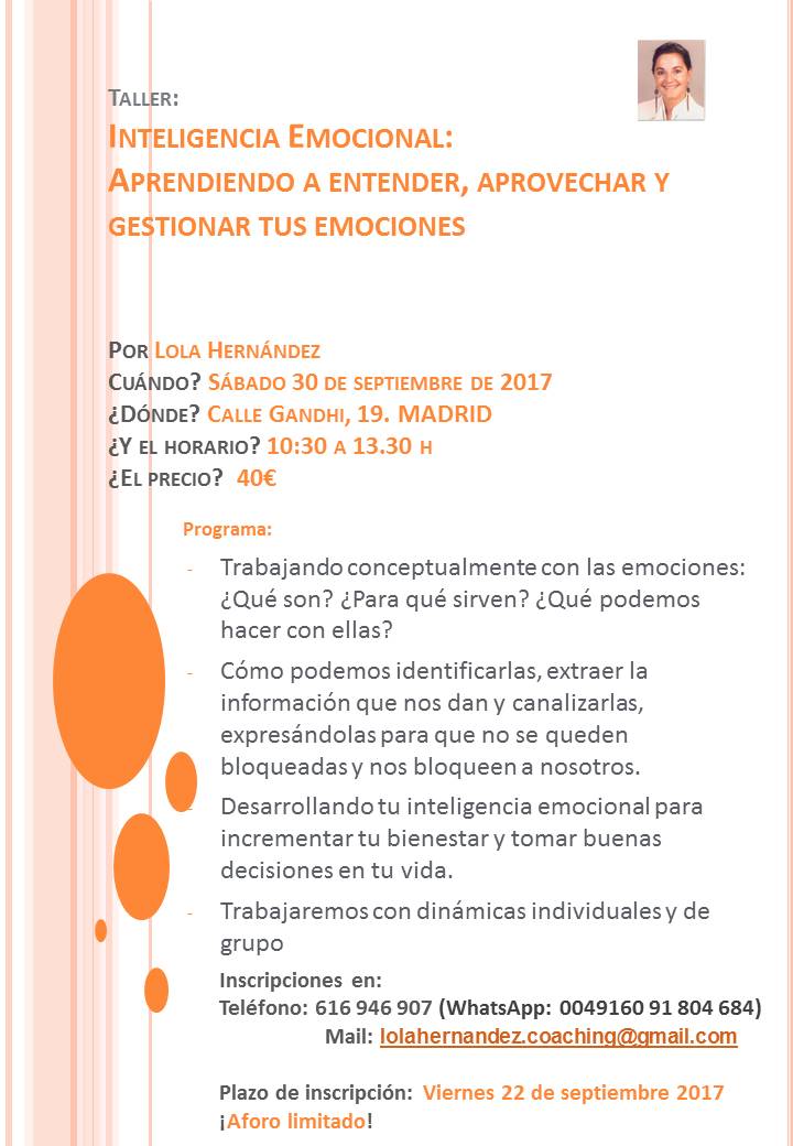 Taller Inteligencia Emocional