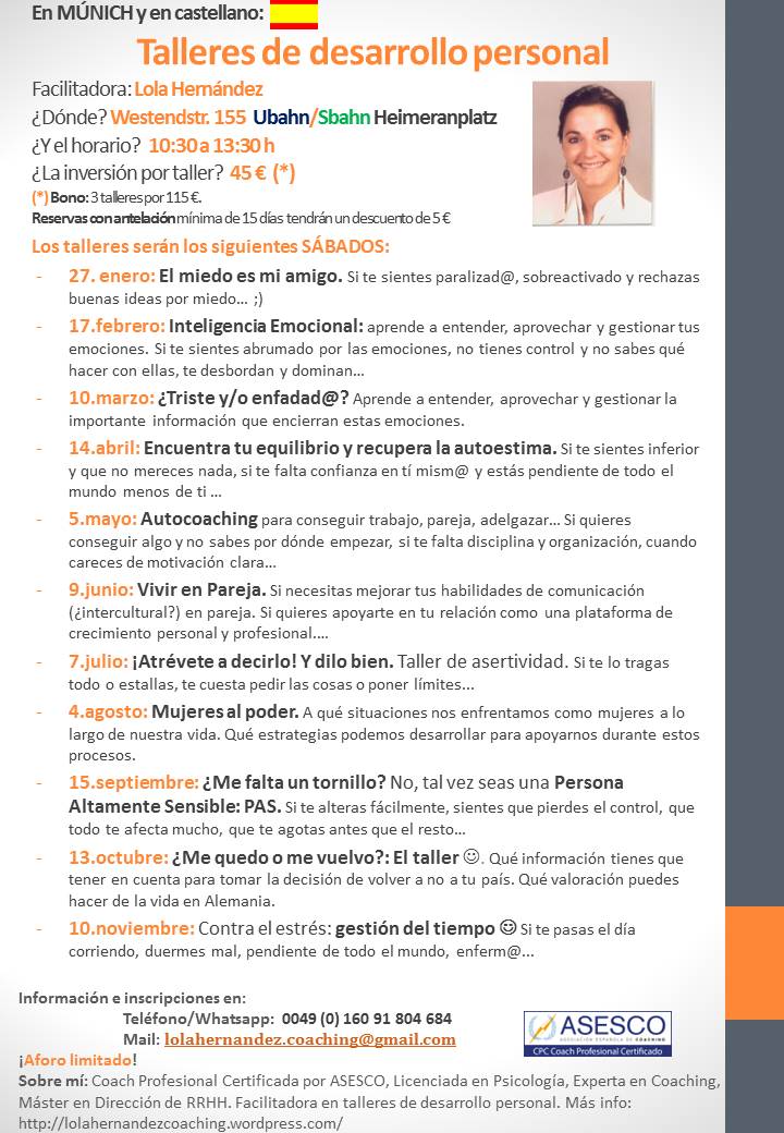 Folleto talleres MUC